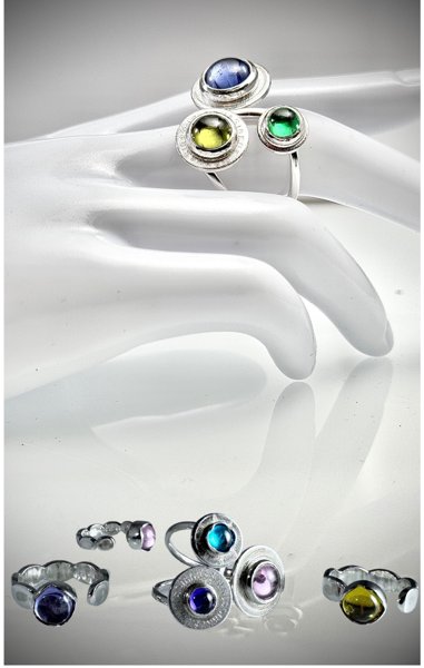 Product image of  Sirkus-sarjan iso Jonglööri-sormus.