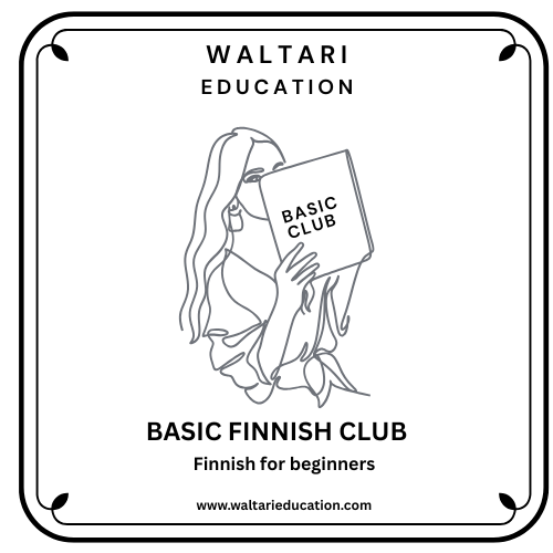 Product image of  Basic Finnish Club (A1) – Self-Study Course for Beginners
