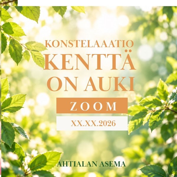Product image of  Konstellaatio ryhmässä. ZOOM, ilman omaa teemaa