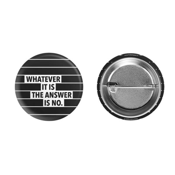 Product image of  Answer Is No | Pinssi