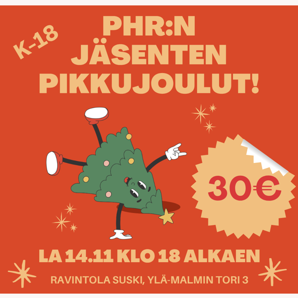 Product image of  Pikkujoulut 2026 (K-18)