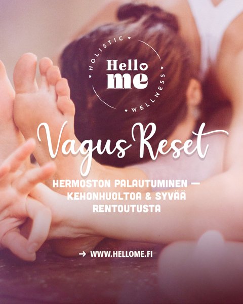 Product image of  Vagus Reset - hermostoa rauhoittava tunti 8krt 60min