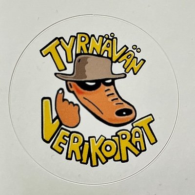 Product image of  Tyrnävän Verikoirat -tarra
