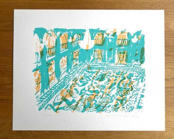 Product image of  Yrjönkatu serigrafia edition 25