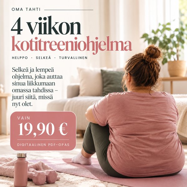 Product image of  OMA TAHTI – 4 viikon kotitreeni